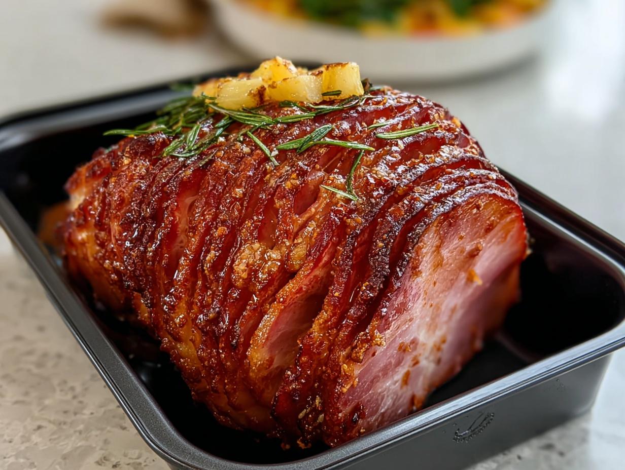 Air Fryer Spiral Ham