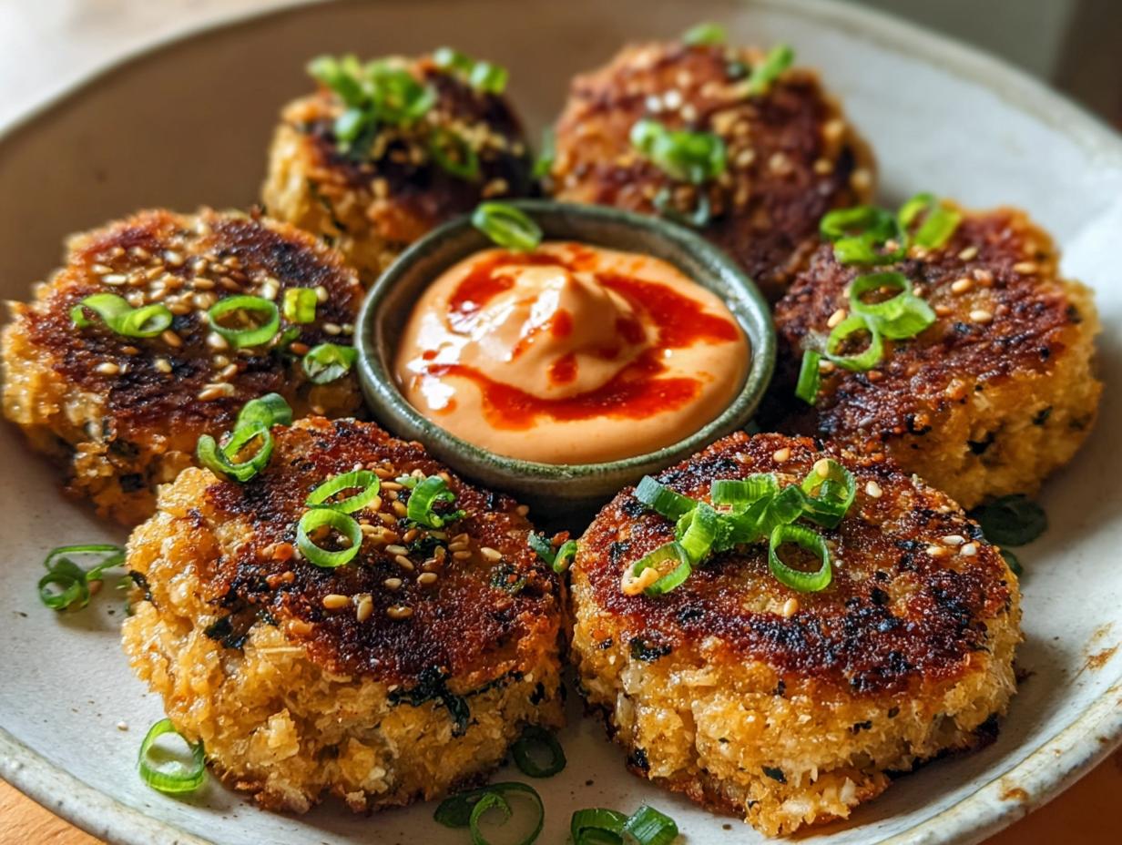 Asian Tuna Cakes Spicy