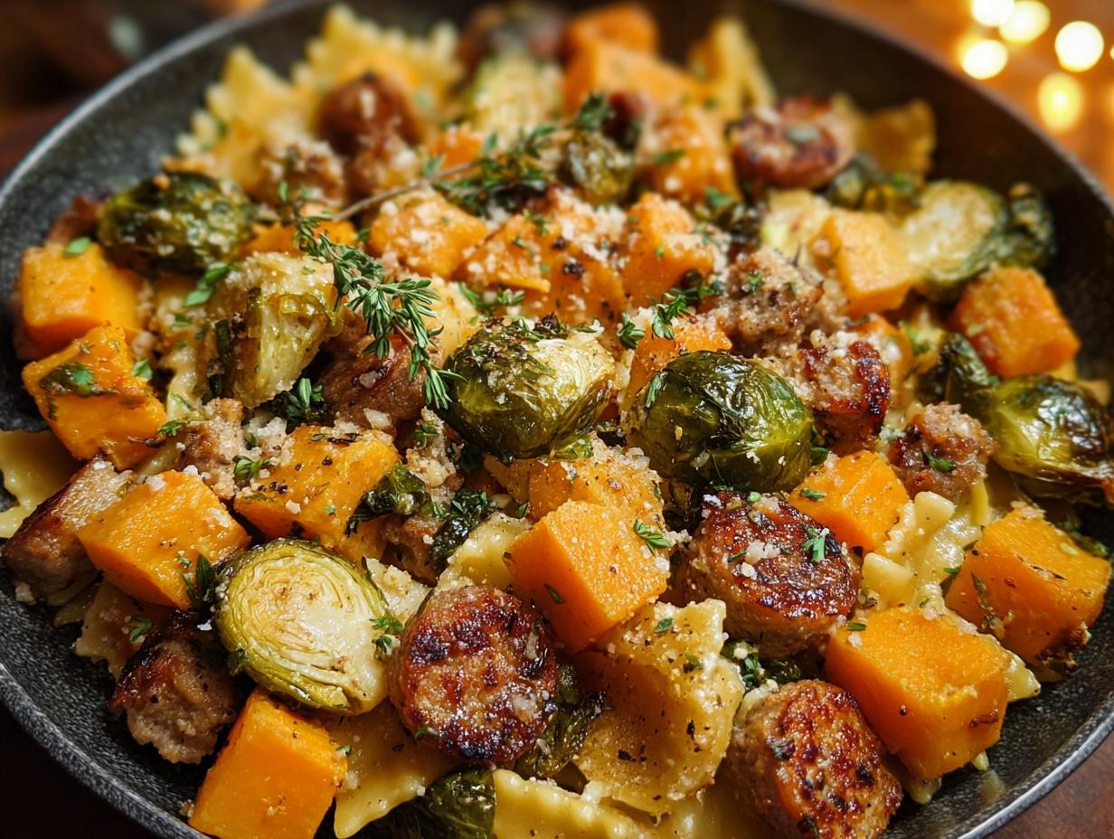 Autumn Sausage Pasta Squash: 1 Cozy Fall Meal - Autumn Sausage Pasta Squash - main visual representation