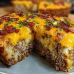 Bacon Cheeseburger Pie Dinner