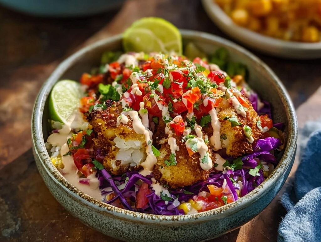 Baja Fish Taco Bowls