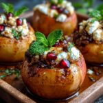 Baked Apples Feta Honey