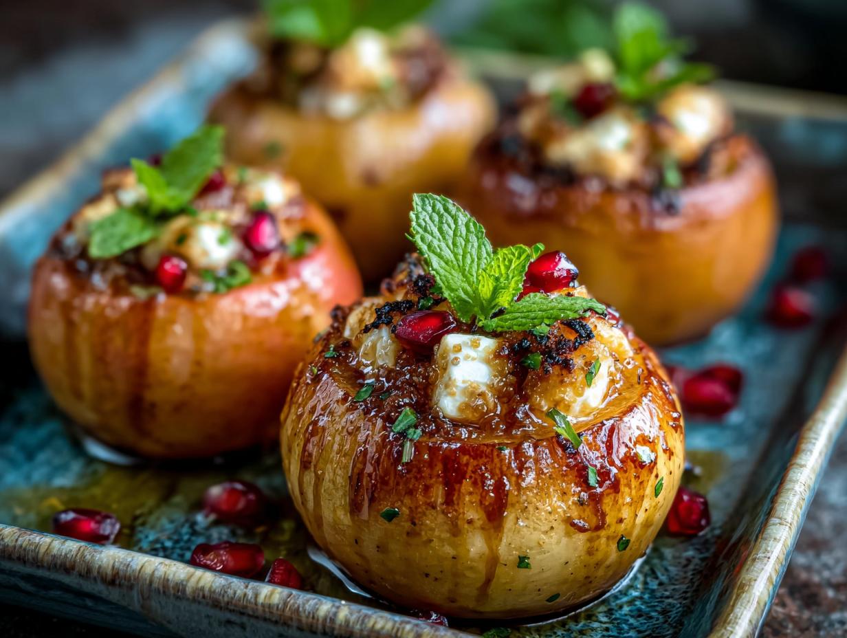 Baked Apples Feta Honey: Simple Magical Treat - Baked Apples Feta Honey - additional detail