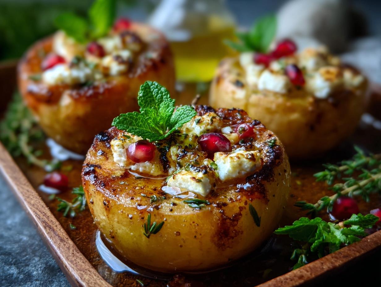 Baked Apples Feta Honey: Simple Magical Treat - Baked Apples Feta Honey - additional detail
