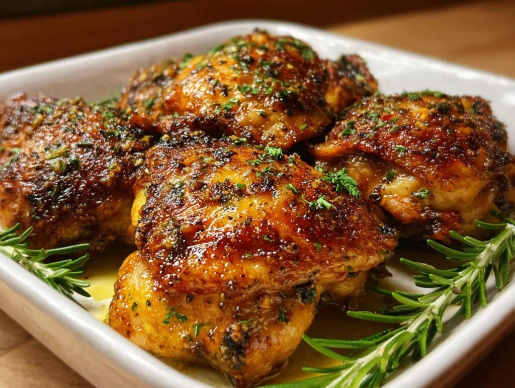 Baked Chicken Thighs