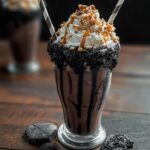 Black Milkshake Deliciously Creamy