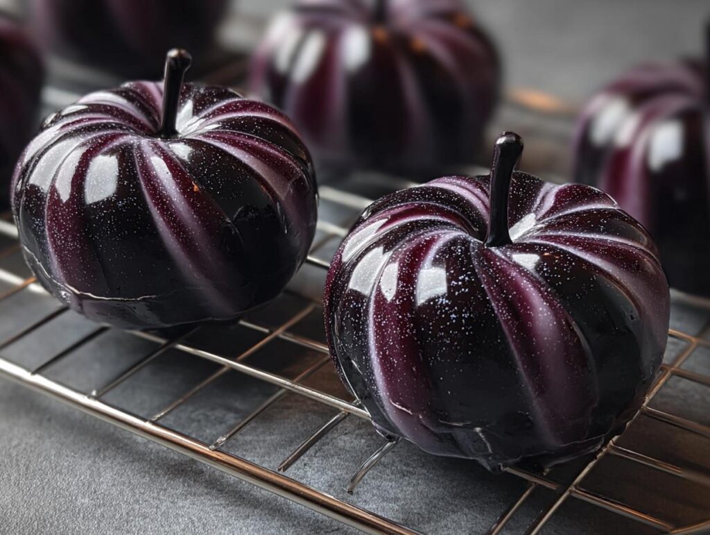 Black Poison Swirl Candy