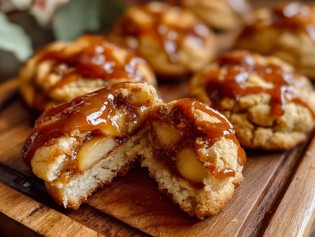Caramel Apple Cookies: 11 Fall Favorites - Caramel Apple Apple Cookies - main visual representation