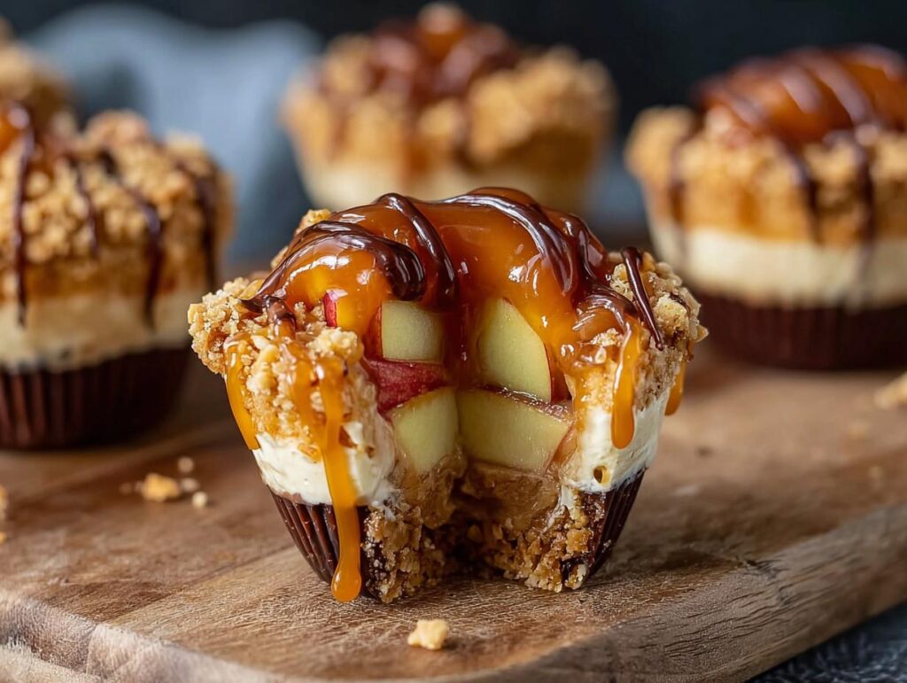 Caramel Apple Dessert Cups