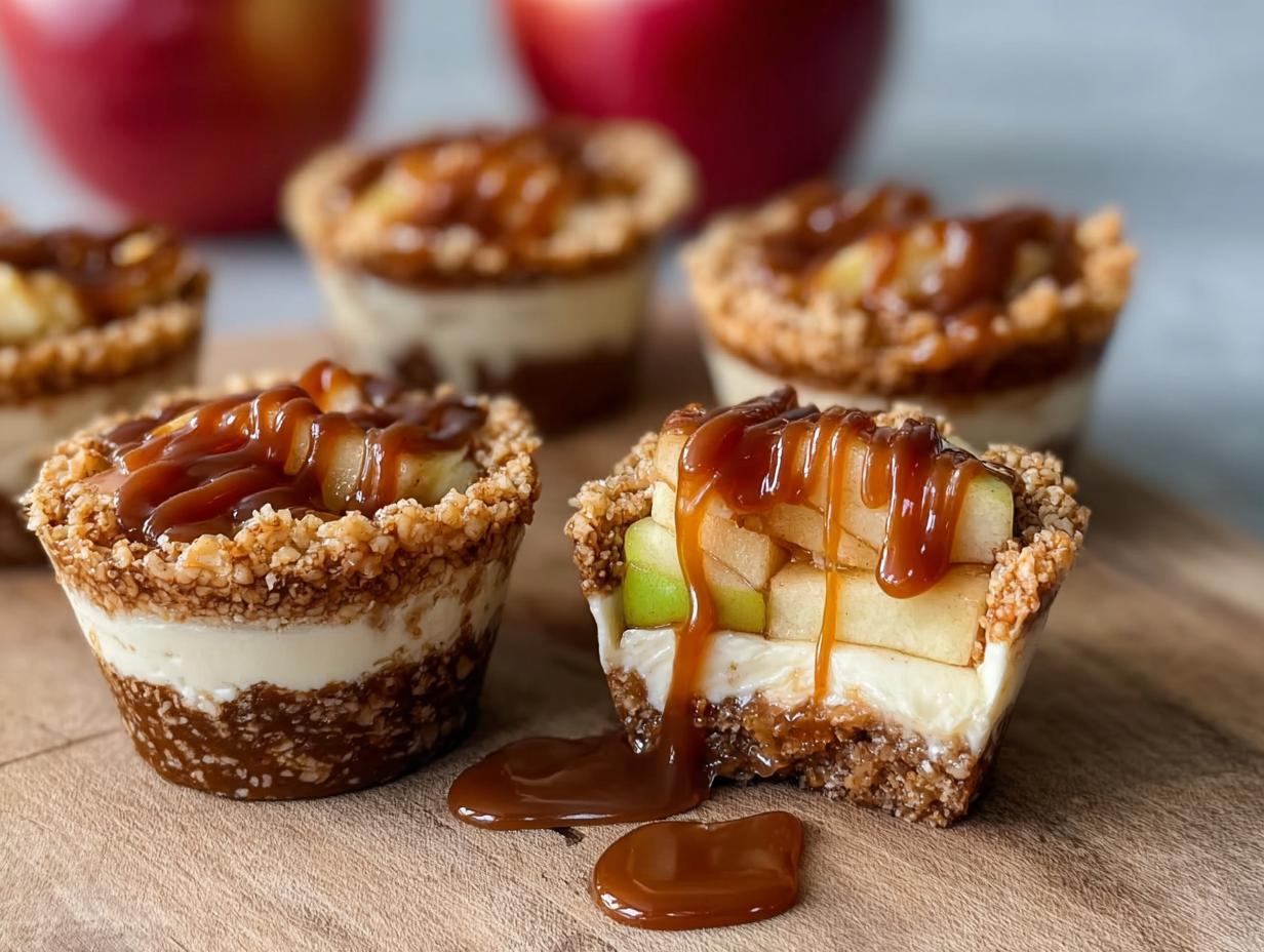 Caramel Apple Dessert Cups: Amazing Fall Treat - Caramel Apple Dessert Cups - additional detail