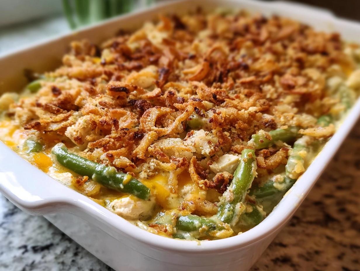 Chicken Green Bean Casserole