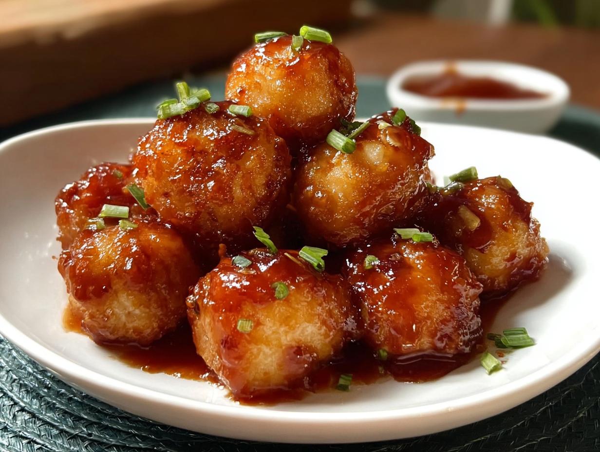 Chinese Chicken Balls: 1 Crispy Takeout Favorite - Chinese Chicken Balls - additional detail
