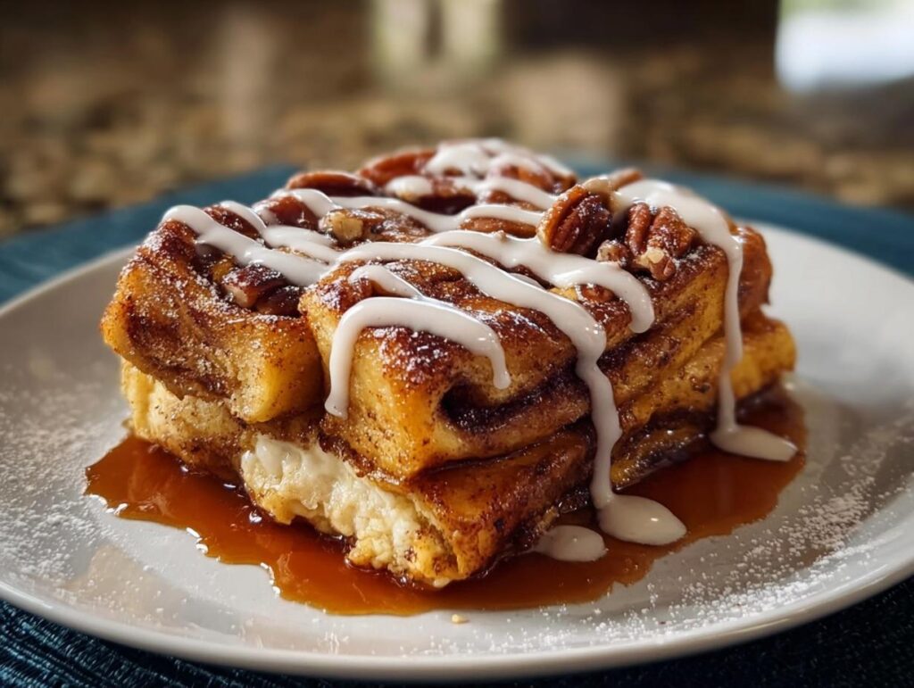 Cinnamon Roll French Toast