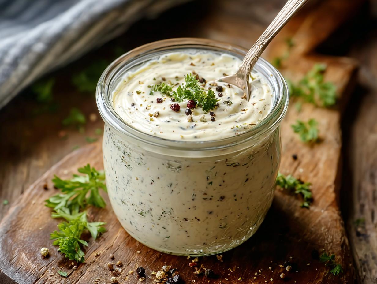 Creamy Parmesan Peppercorn Dressing: 7 Amazing Uses - Creamy Parmesan Peppercorn Dressing - additional detail