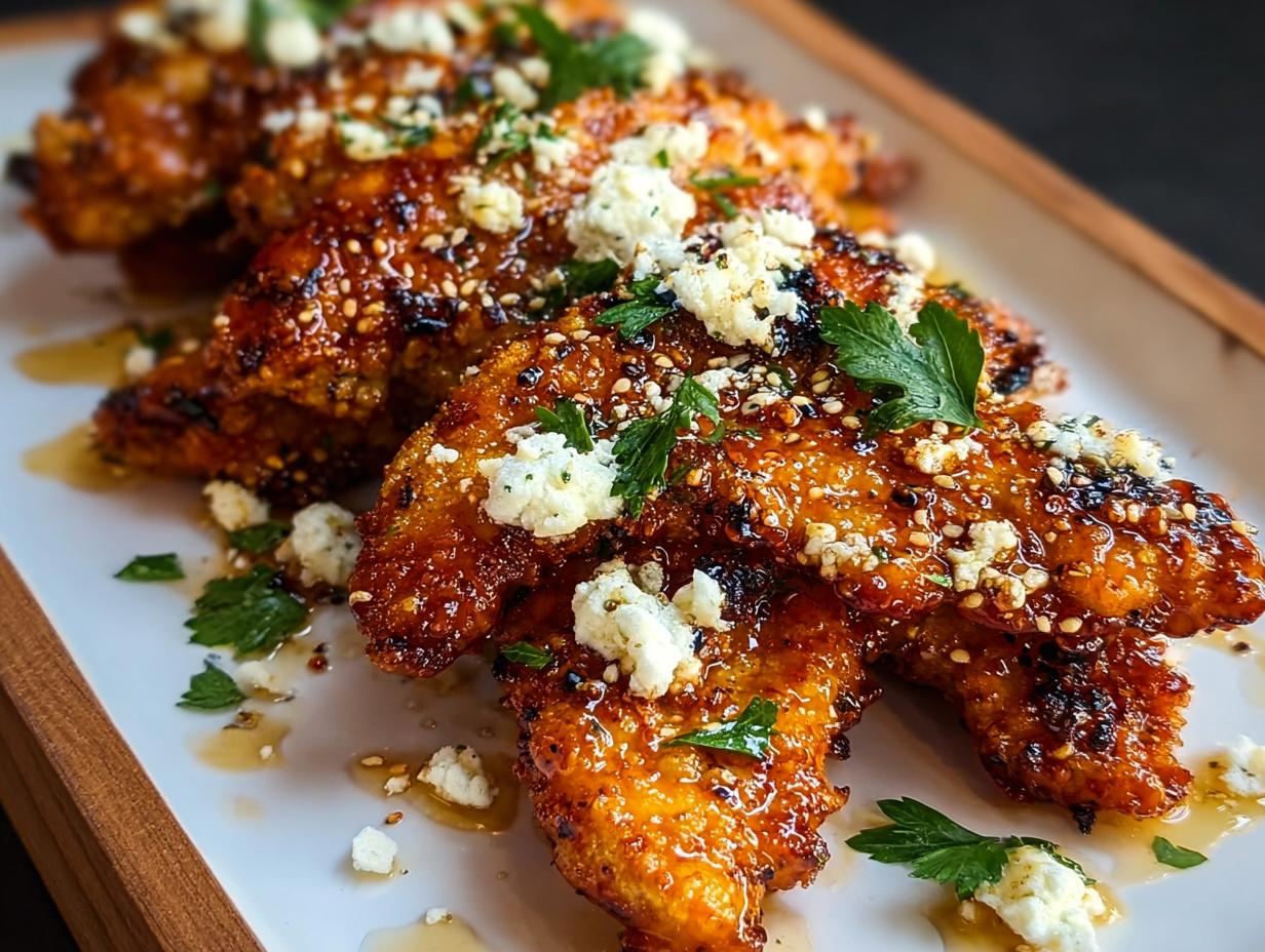 Amazing Crispy Hot Honey Feta: 1 Flavor Secret - Crispy Hot Honey Feta - additional detail