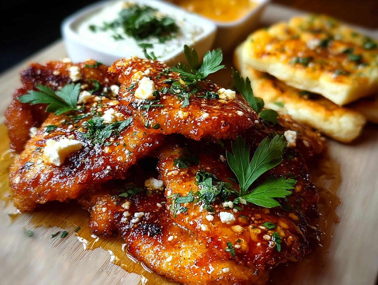 Crispy Hot Honey Feta