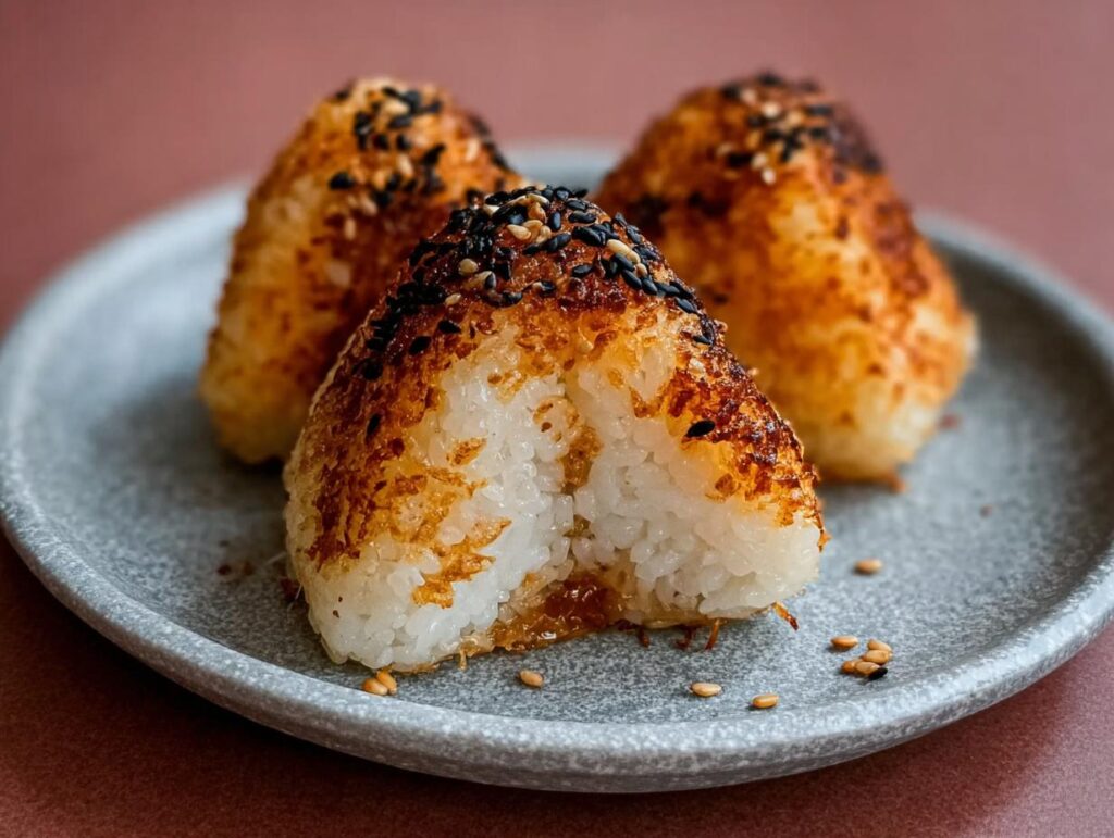 Crispy Yaki Onigiri