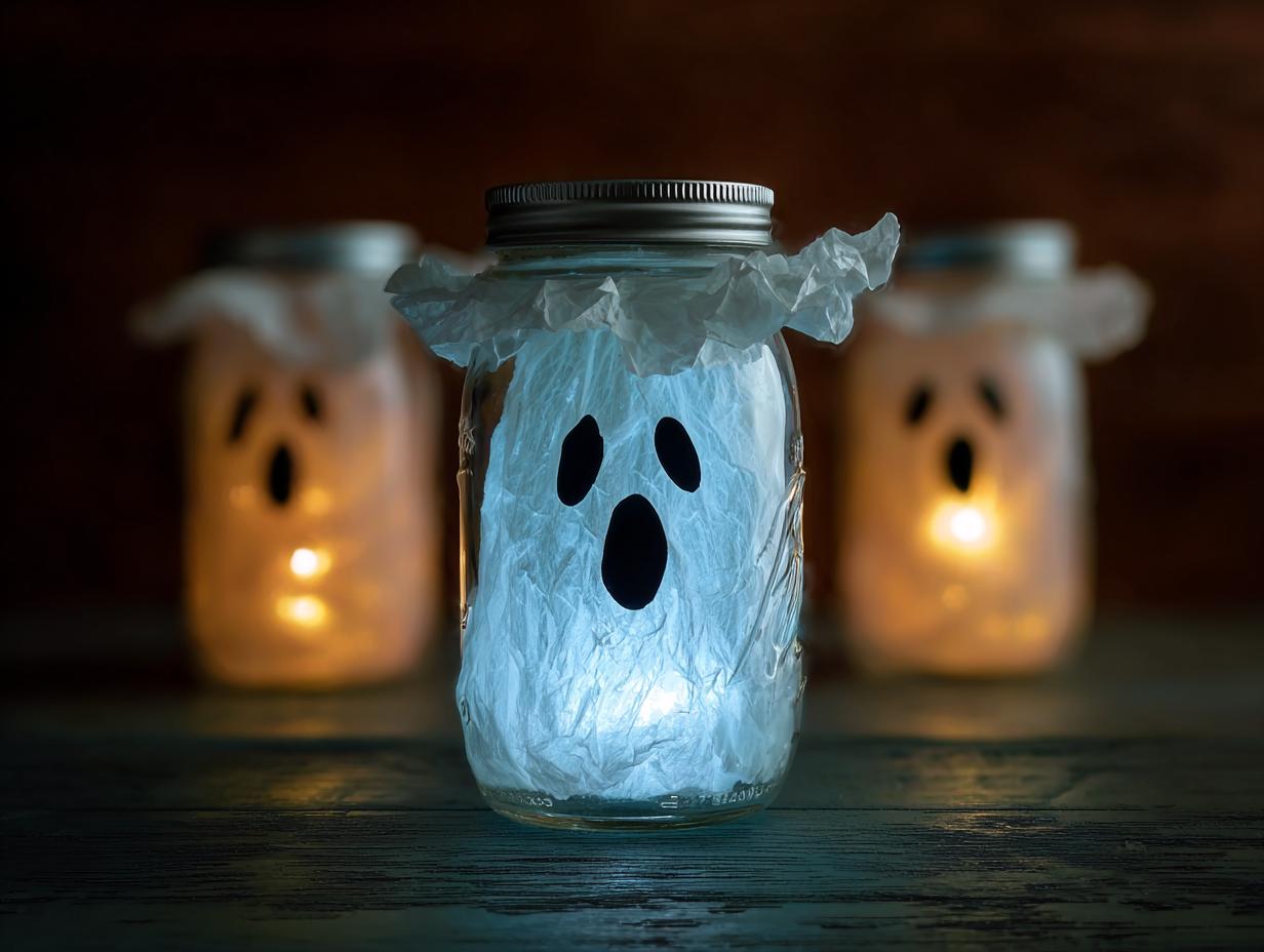 Diy Glow Dark Ghost Magic: Make 1 Now - Diy Glow Dark Ghost - additional detail