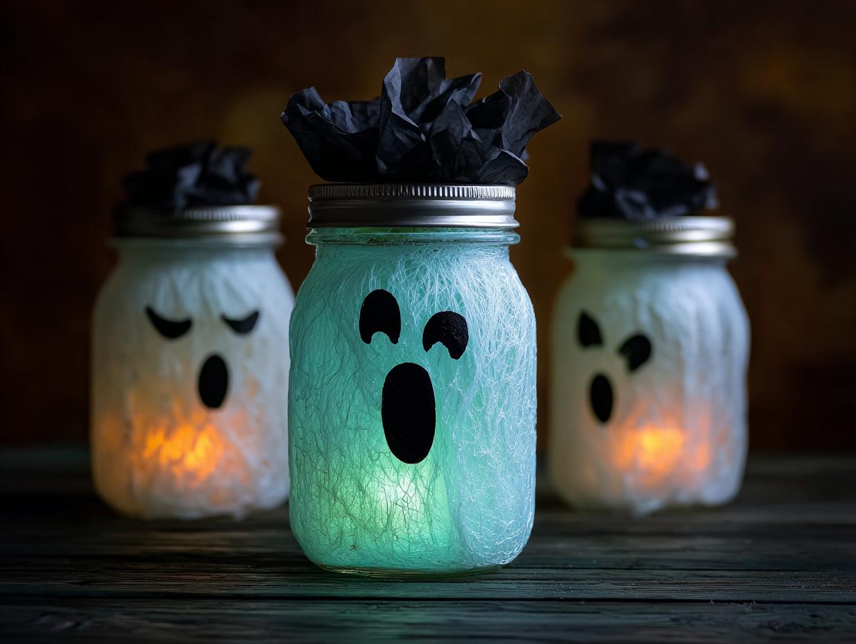Diy Glow Dark Ghost Magic: Make 1 Now - Diy Glow Dark Ghost - additional detail