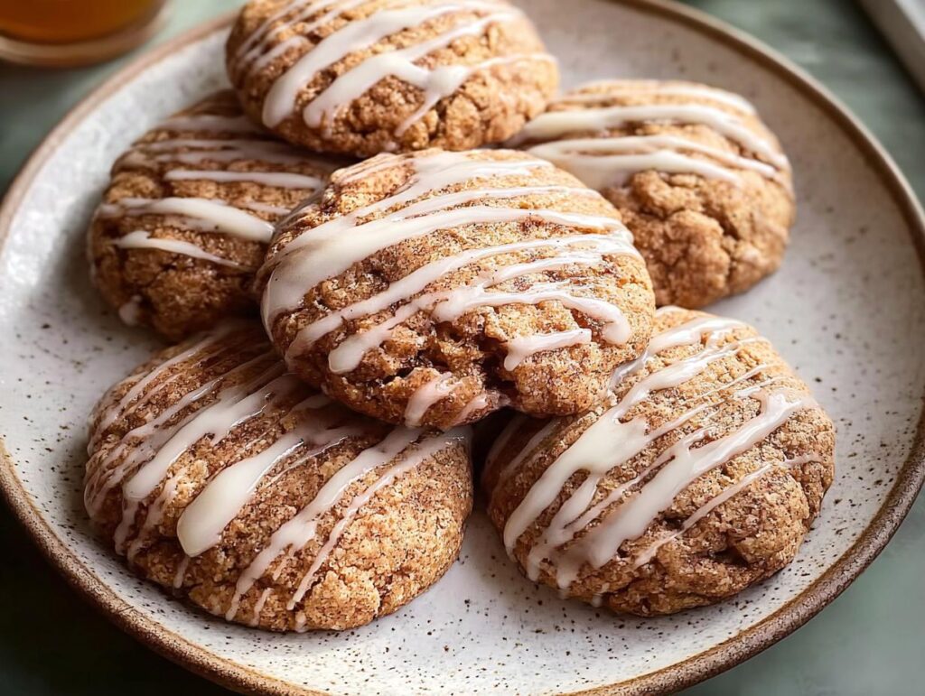 Glazed Apple Cider Cookies