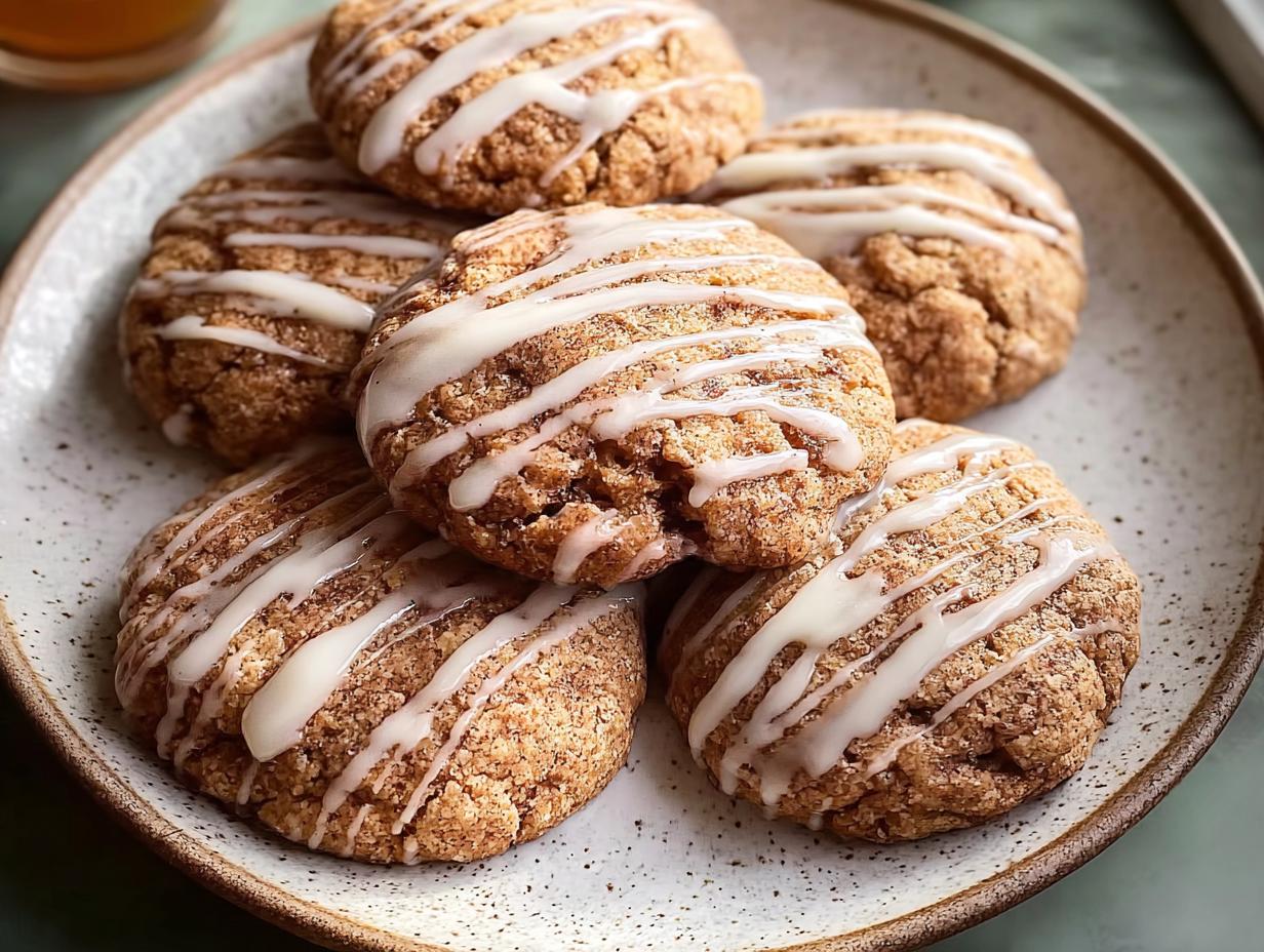 Glazed Apple Cider Cookies
