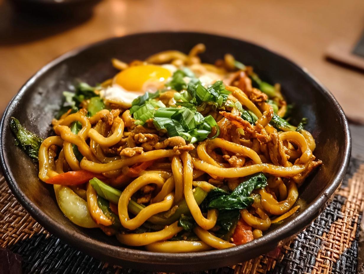 Japanese Yaki Udon: 30-Min Savory Perfection - Japanese Yaki Udon - main visual representation