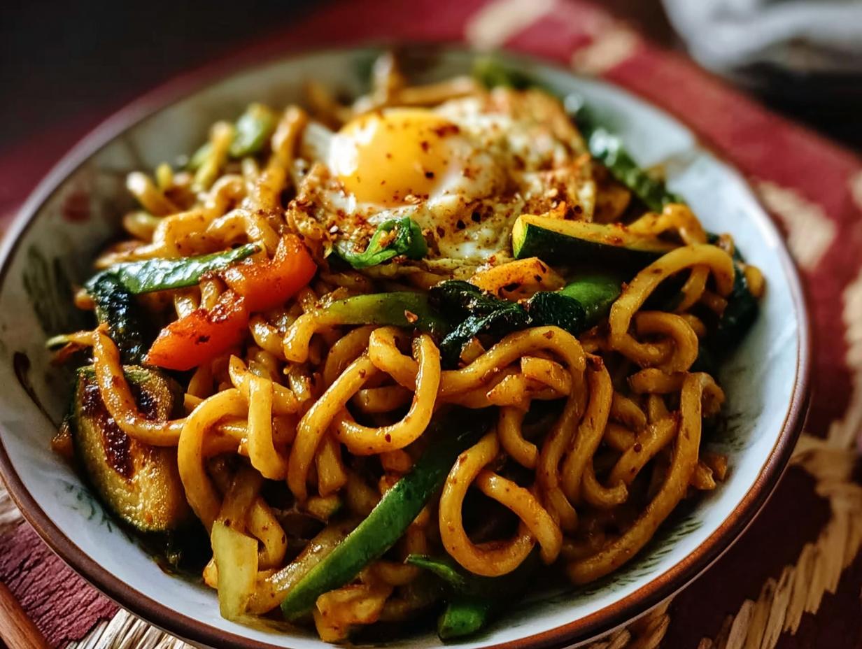 Japanese Yaki Udon: 30-Min Savory Perfection - Japanese Yaki Udon - additional detail