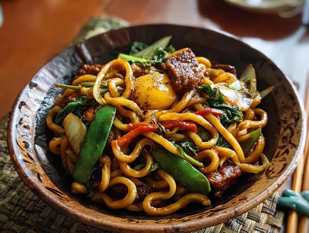 Japanese Yaki Udon
