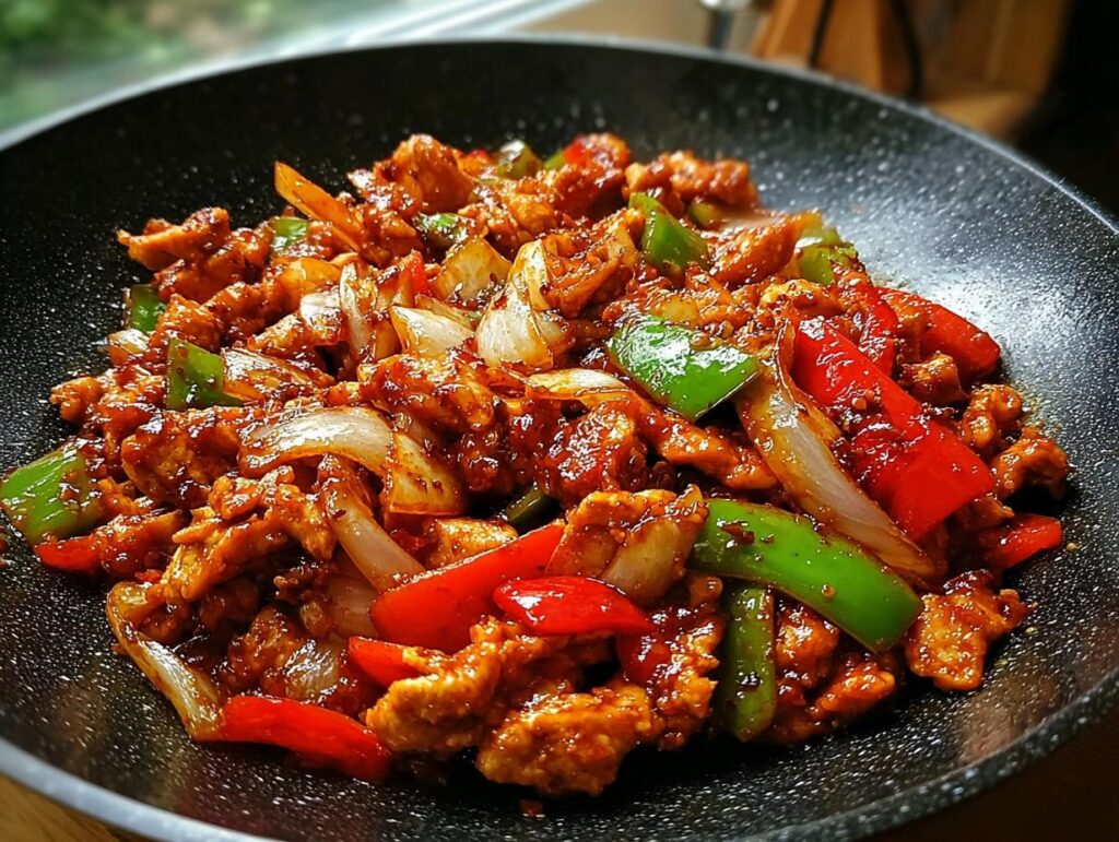 Korean Spicy Chicken Stir