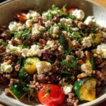 Mediterranean Ground Beef Stir
