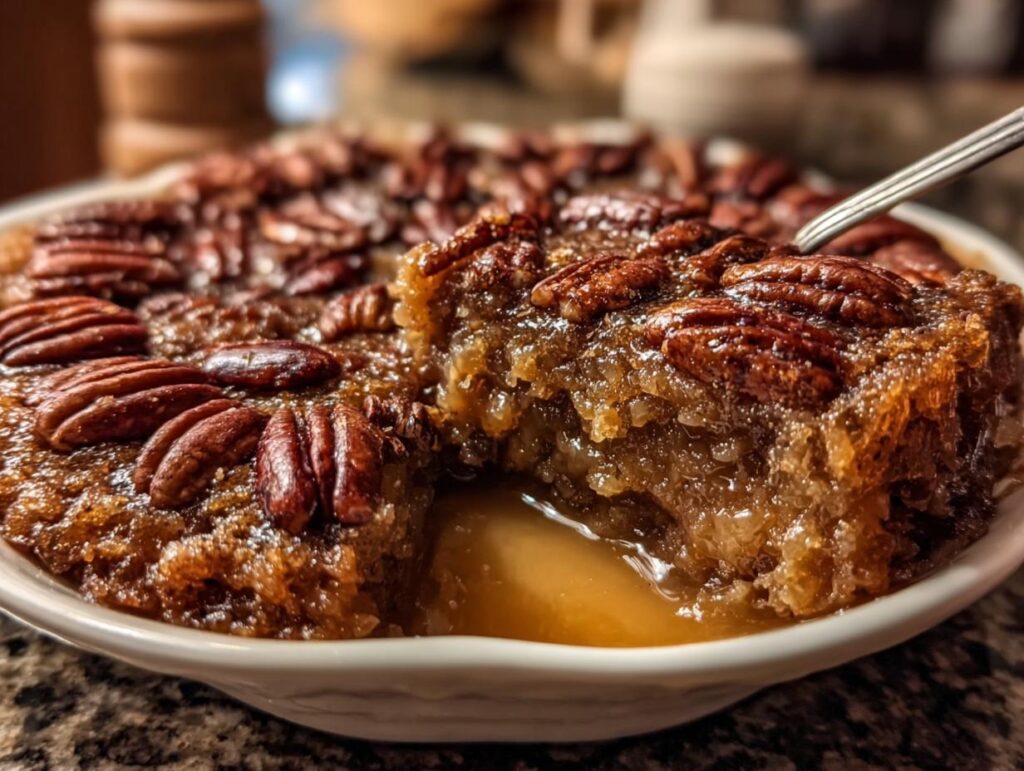 Pecan Pie Dump Cake