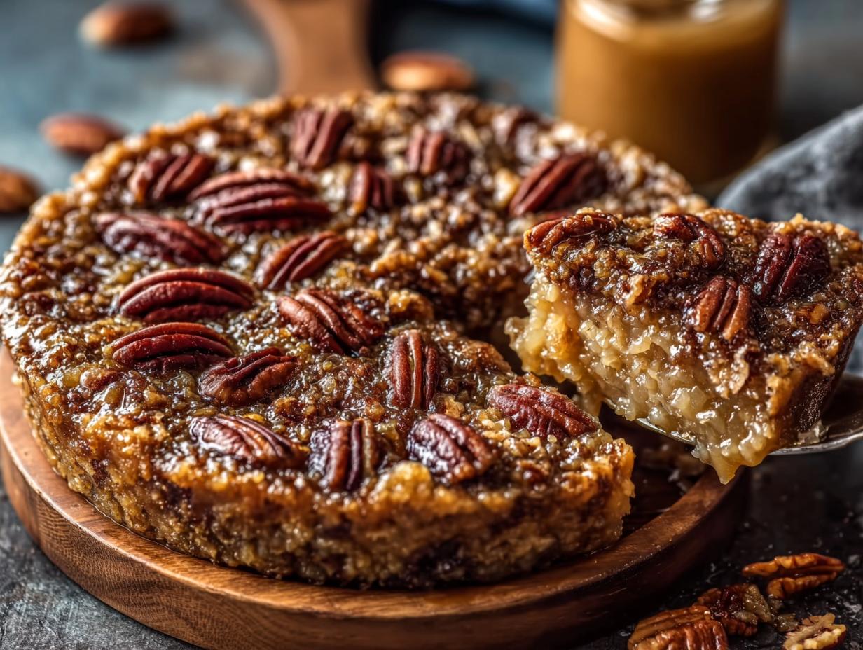 Pecan Pie Dump Cake: Amazing 1 Dish Dessert - Pecan Pie Dump Cake - main visual representation