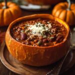 Pumpkin Chili For Halloween
