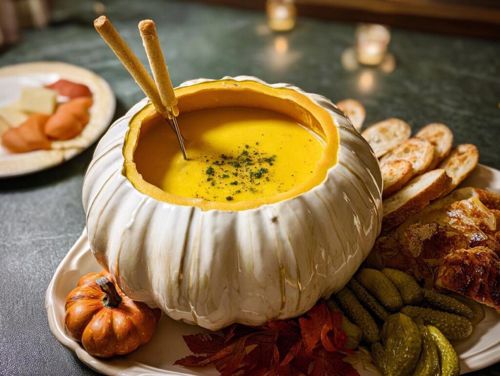 Pumpkin Fondue Bowl
