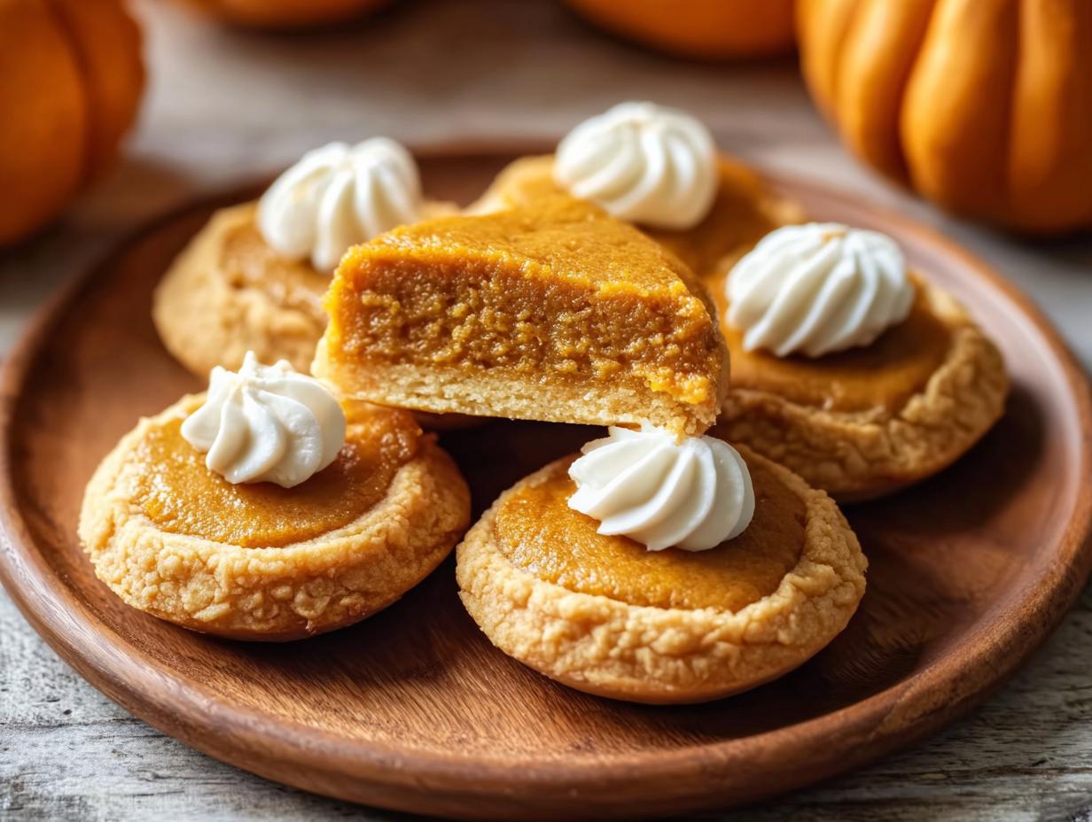 Irresistible Pumpkin Pie Cookies: 1 Bite Magic - Pumpkin Pie Cookies - additional detail