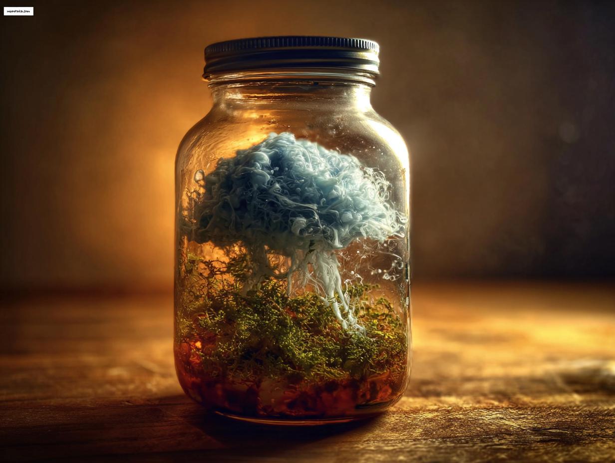 Rain Cloud Jar Science: 1 Amazing Weather Demo - Rain Cloud Jar Science - additional detail