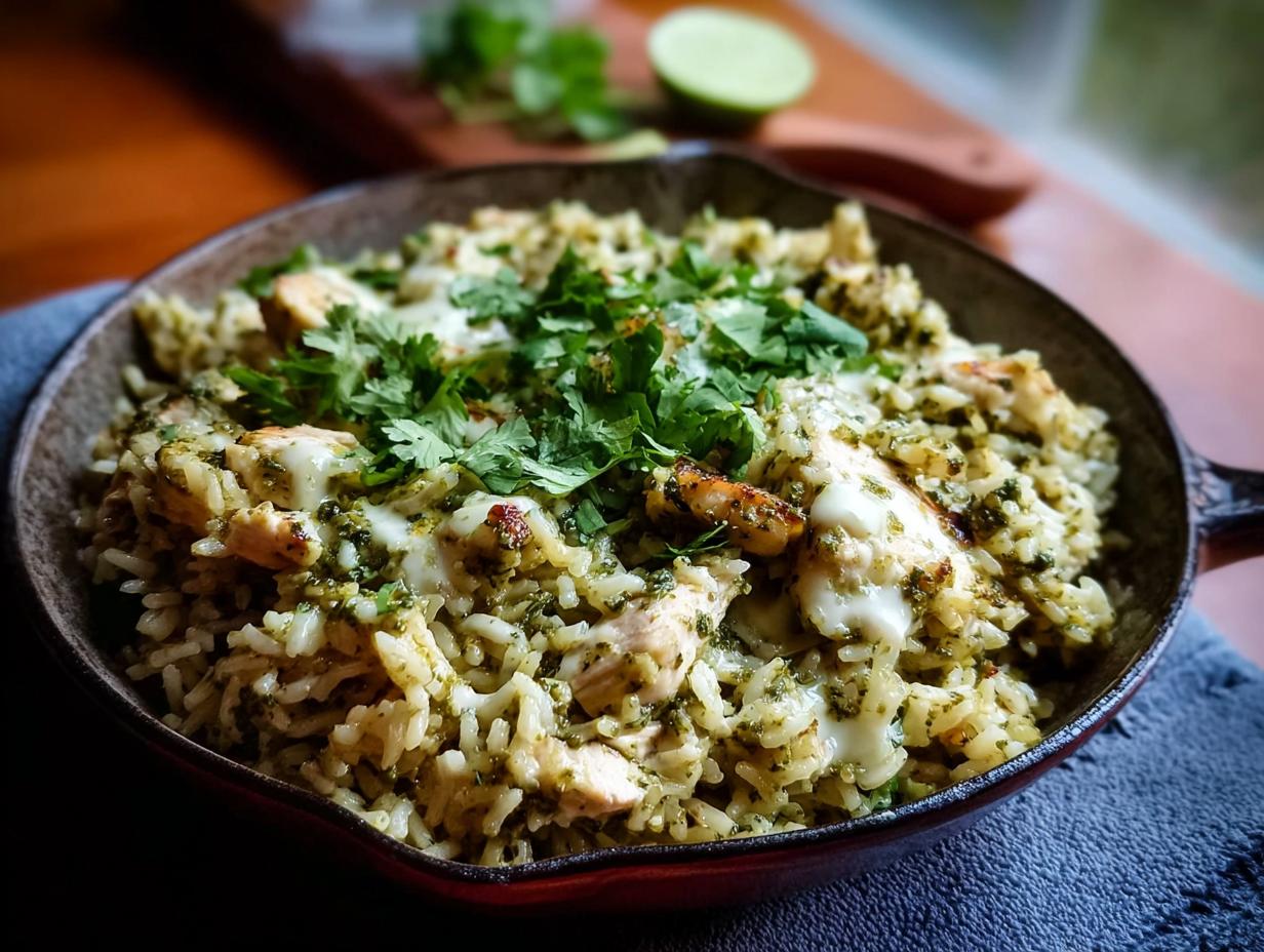 Amazing Salsa Verde Chicken Rice: 1-Pan Wonder - Salsa Verde Chicken Rice - additional detail