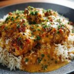 Smothered Chicken Rice