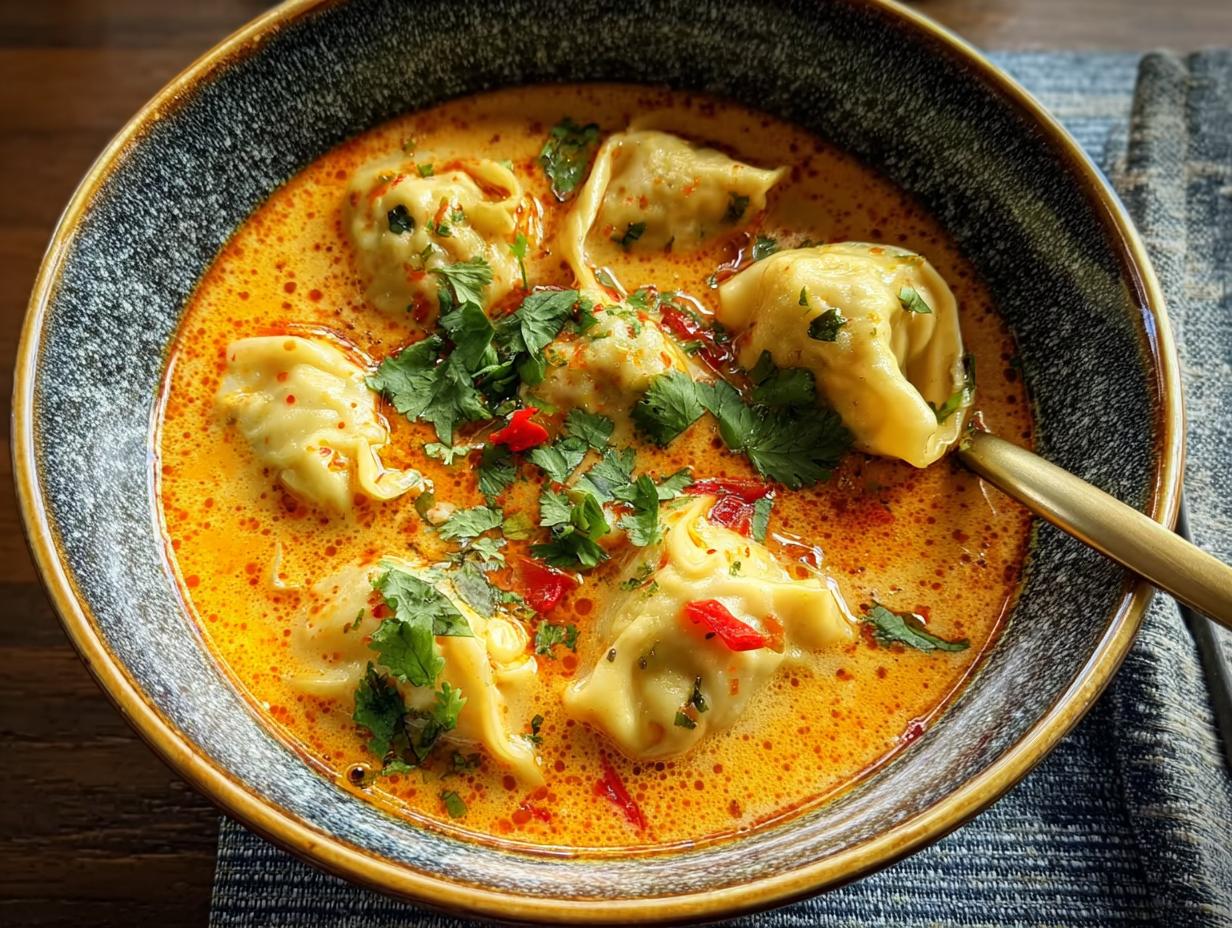 Thai Coconut Curry Dumpling