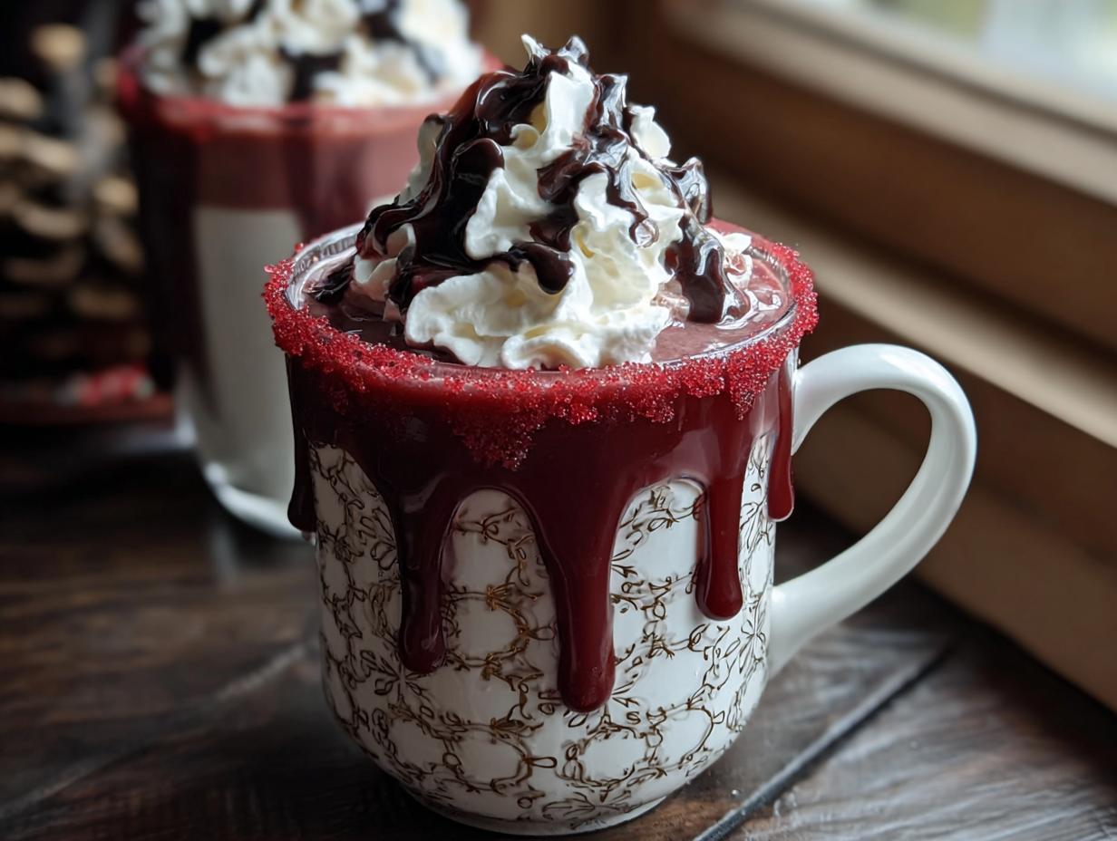 Vampire Hot Chocolate For