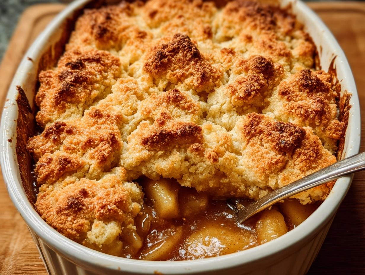Easy Apple Cobbler: 5lbs Apples Baked Bliss - Apple Cobbler - additional detail