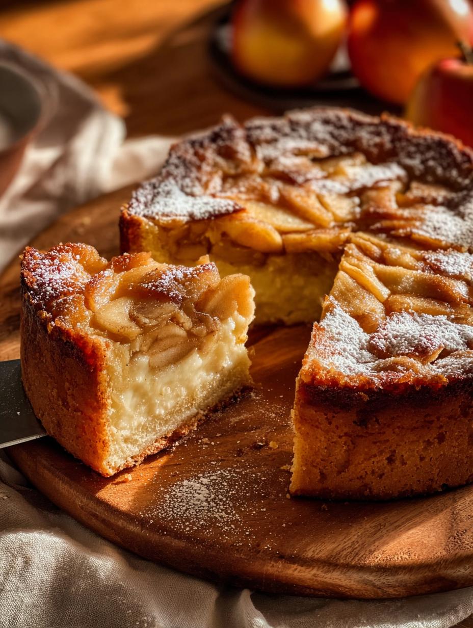 Apple Gooey Butter Cake: Amazing Fall Treat 6 Apple Gooey Butter Cake: Amazing Fall Treat - Apple Gooey Butter Cake - additional detail