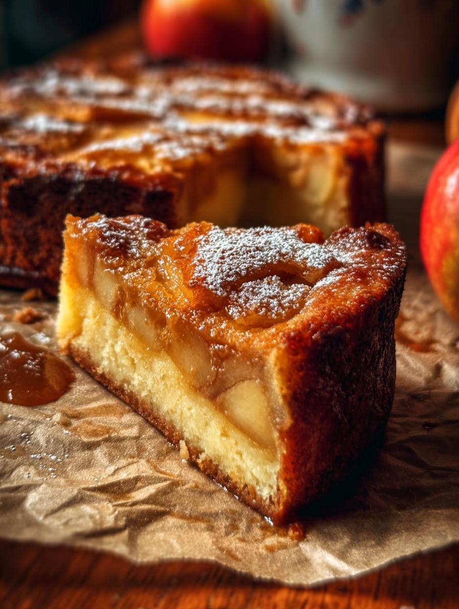 Apple Gooey Butter Cake