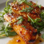 Apricot Chili Glazed Fish