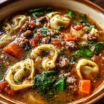 Autumn Tortellini Soup Sausage