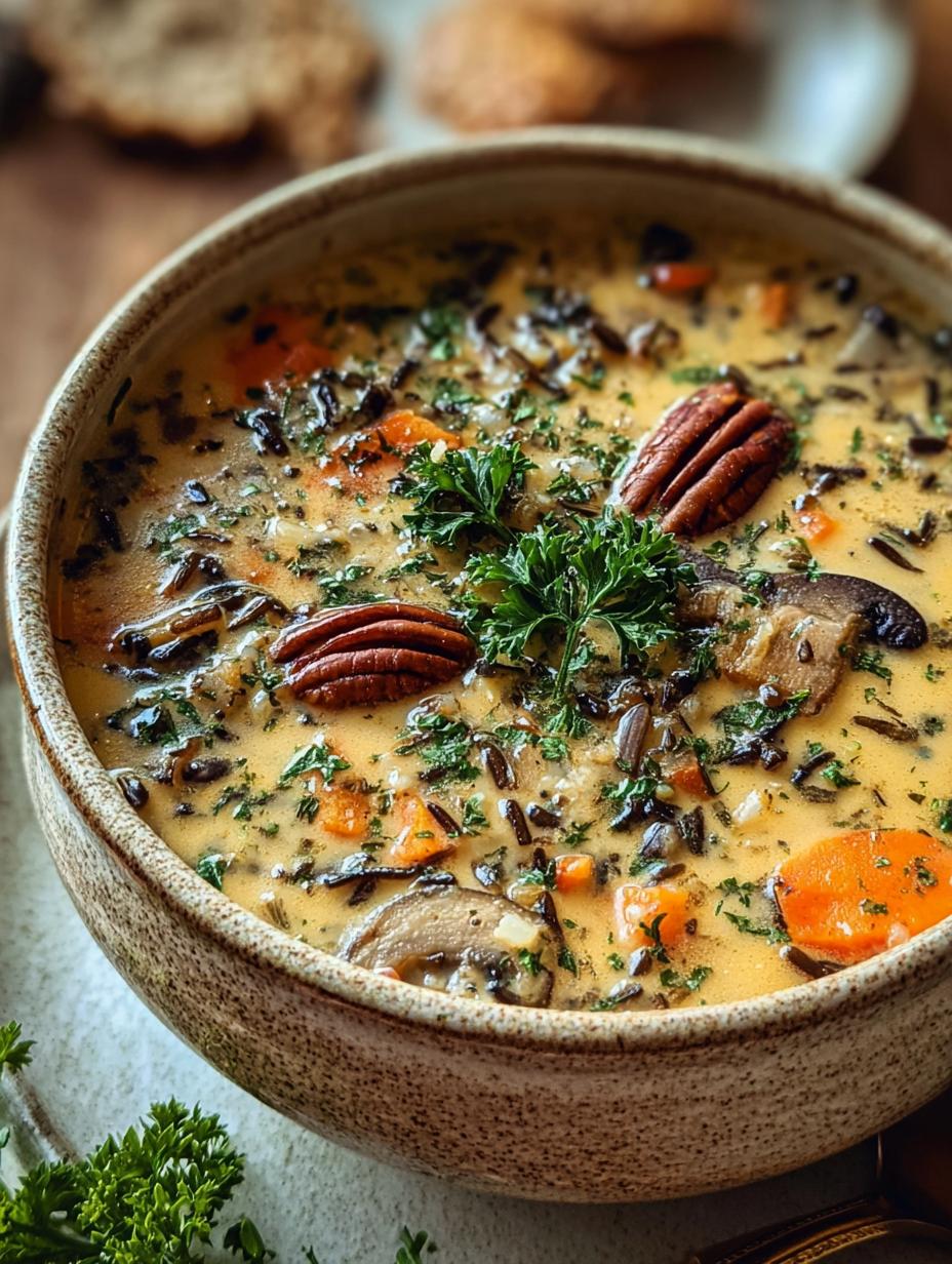 Amazing Autumn Wild Rice Soup Recipe - Autumn Wild Rice Soup - additional detail