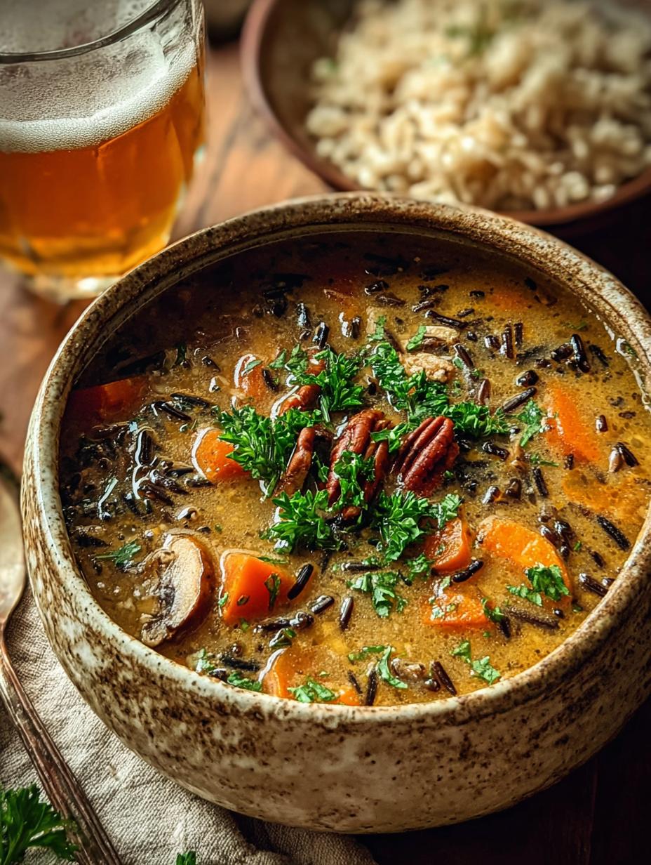 Autumn Wild Rice Soup