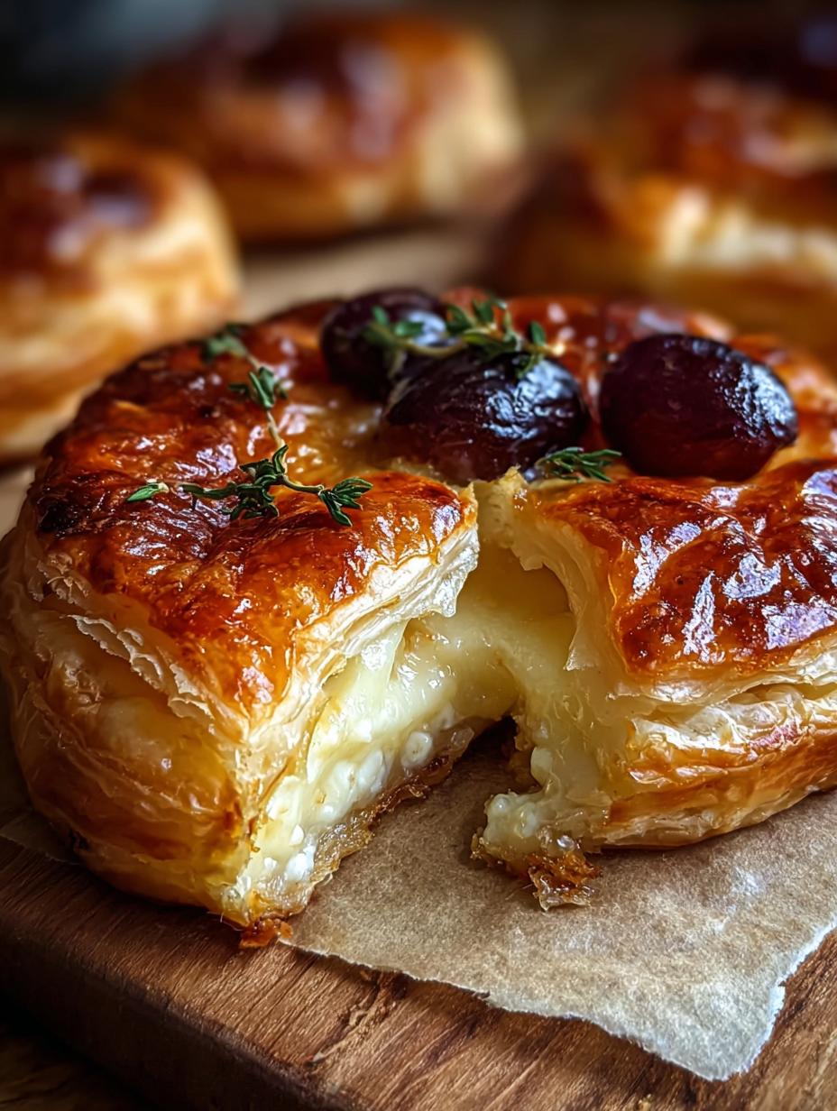 Baked Brie Puff Pastry