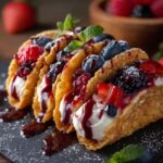 Berrylicious Cheesecake Tacos