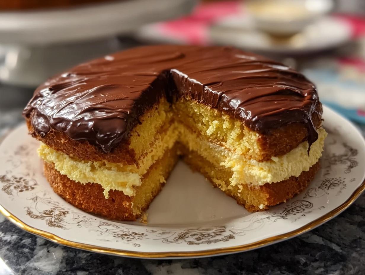 Amazing Boston Cream Pie: 1 Perfect Recipe - Boston Cream Pie - main visual representation